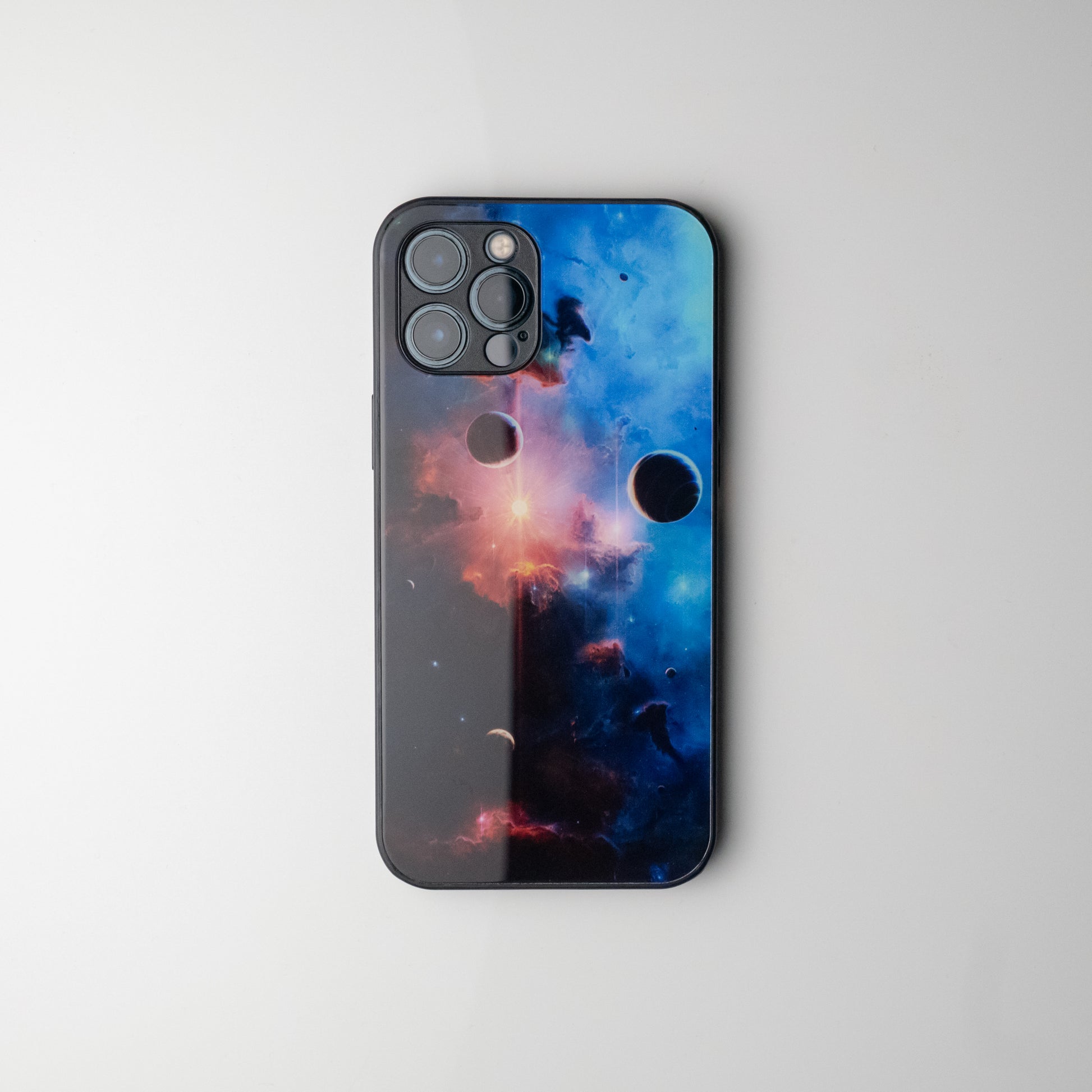 Space glass iPhone case – deecase Space glass iPhone case – deecase